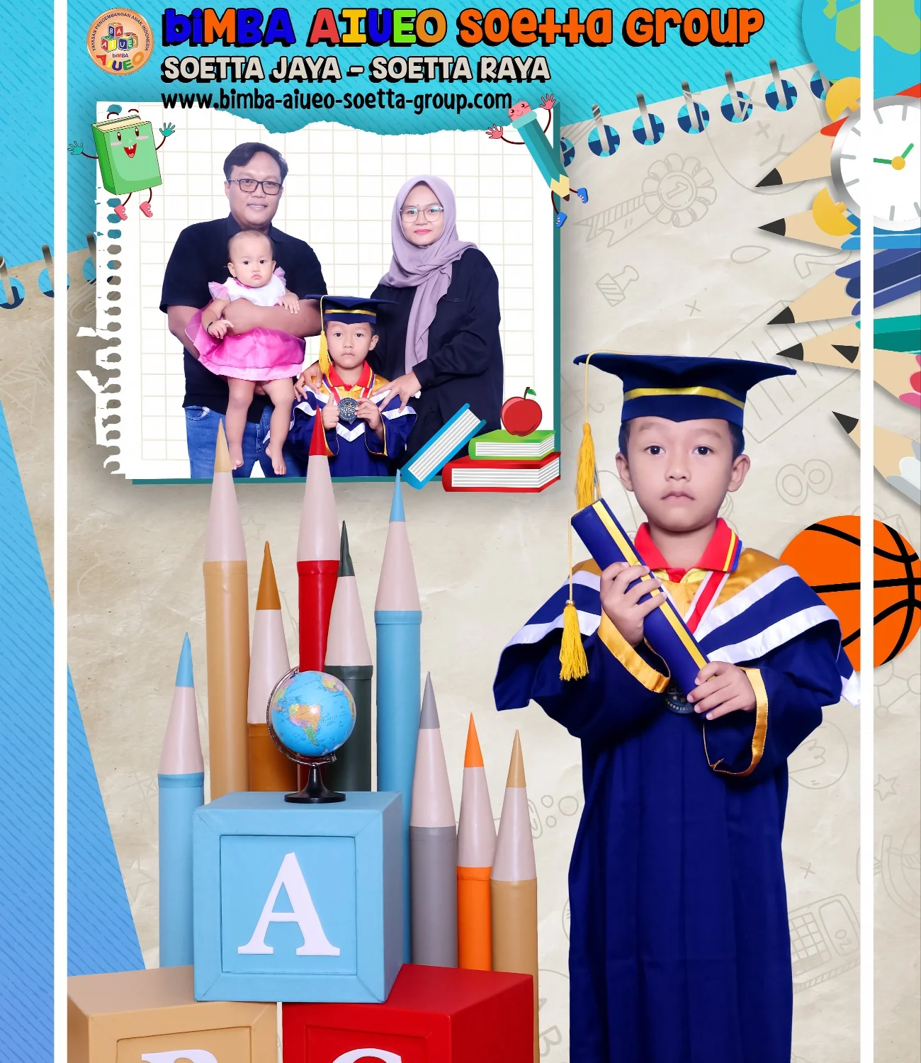 wisuda biMBA AIUEO Soetta Group